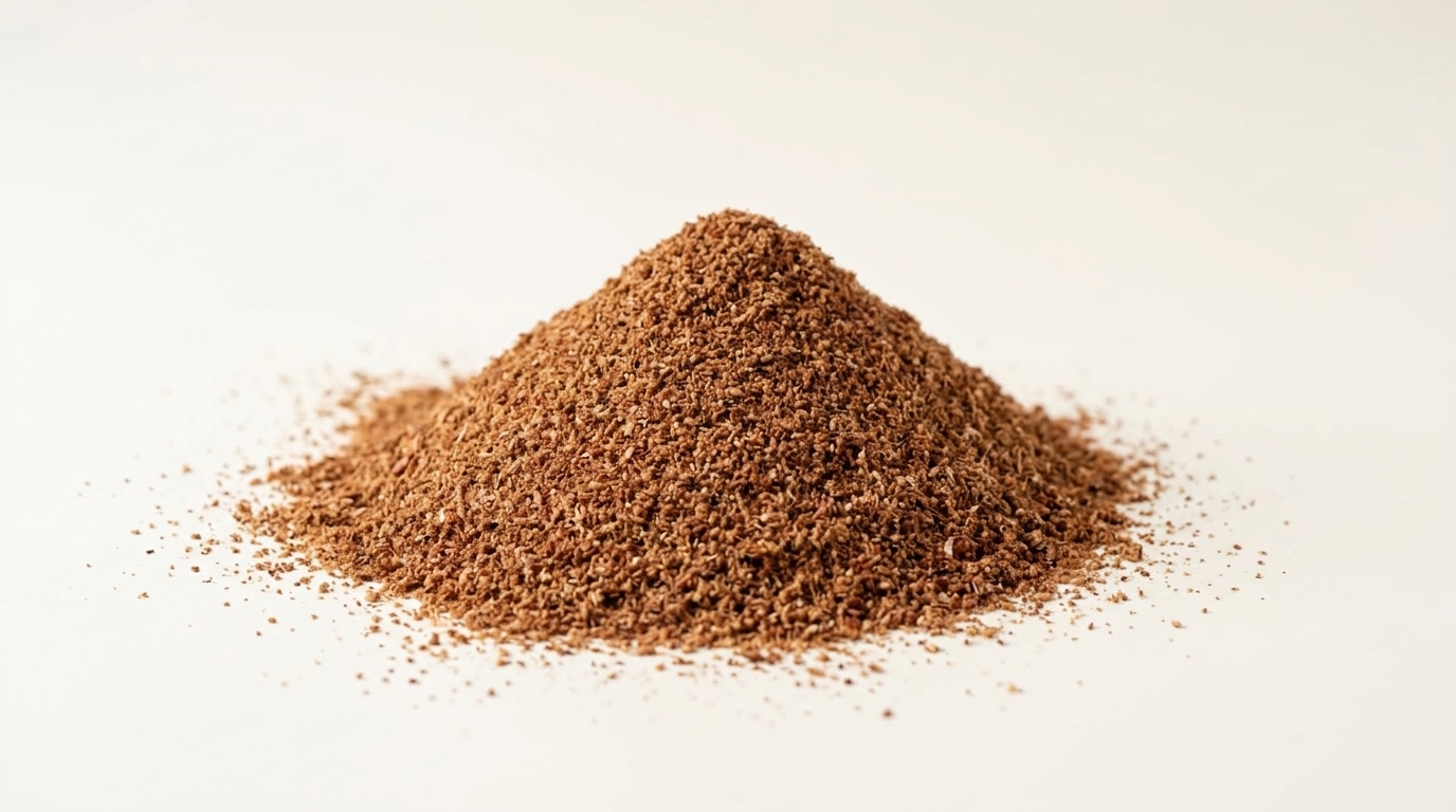 Pó fino de coco seco para substratos